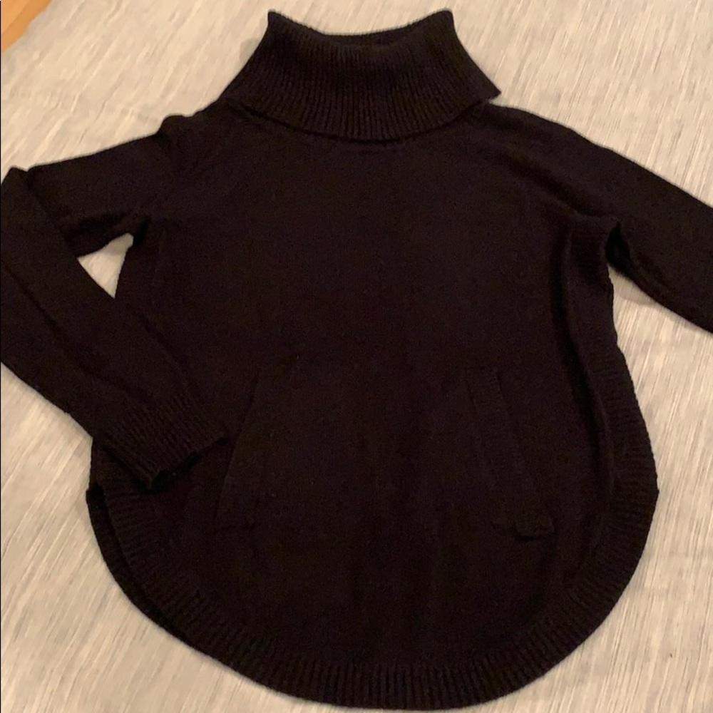 Black Turtleneck Sweater